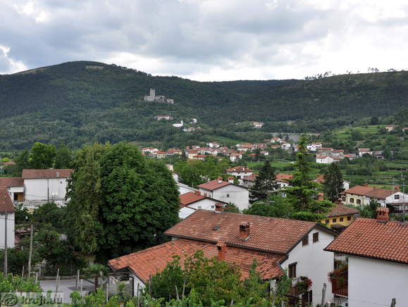 View of Branik from the way to church