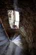 Rihemberk Castle - Spiral staircase to the top of the tower 