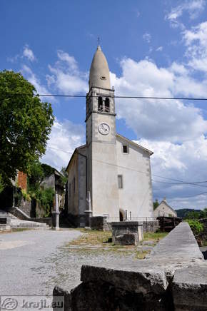 Stanjel - Kirche Hl. Danijel