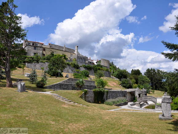 Ferrarijev vrt z obzidjem Štanjela