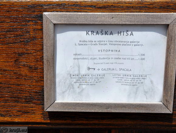 Kraška hiša - Informacije