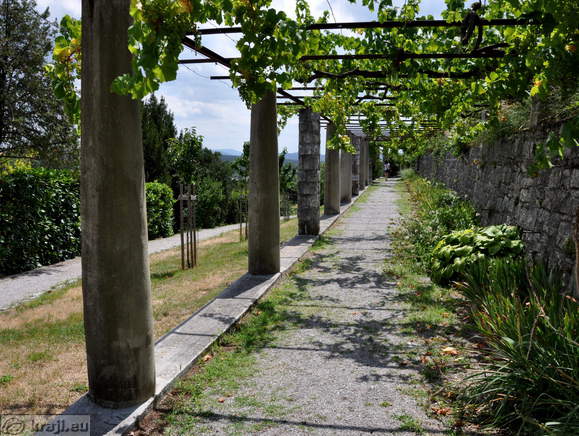 Promenada pod pergolo