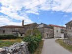 Volcji Grad - Typical old karstic houses 