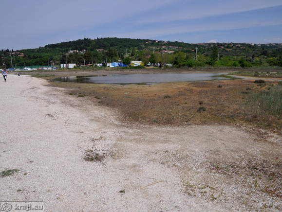 Školjčna sipina in jezerce