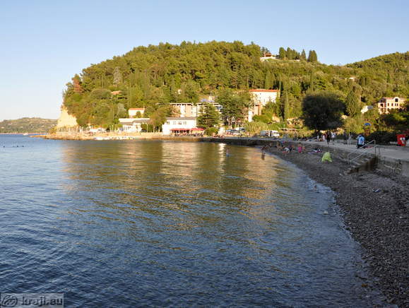 Main part of the beach