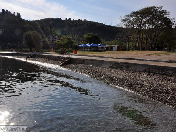 Beach in Fiesa in the morning