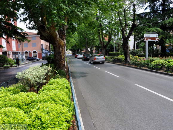 Izola - Drevored 1. maja, Dantejeva ulica (Avenue ersten Mai, Dante Straße)