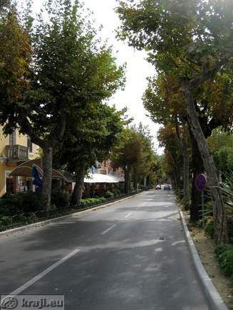 Izola - Drevored 1. maja, Dantejeva ulica (Avenue ersten Mai, Dante Straße)
