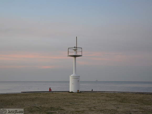Izola - Petelinji rt (Hahn Kap) - Leuchtturm