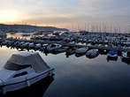 Soncno nabrezje - Boats at sunset 