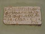 Izola - The Ugo family plaque - Izola - Spominska plošča plemiške družine Ugo