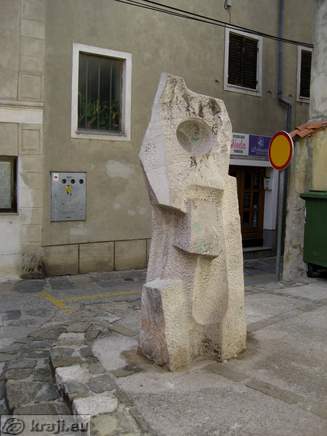 Izola - Ulica Alme Vivoda z okolico (Alma Vivoda Straße mit Umgebung)