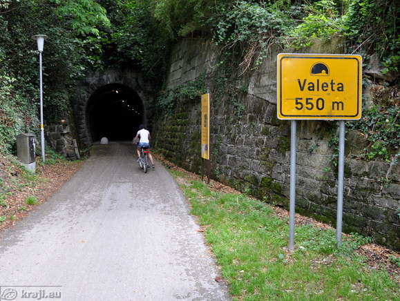 Valeta Tunnel above Portoroz