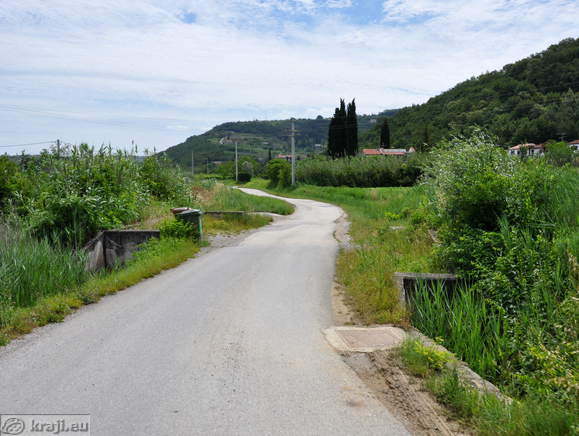 Cycling route in the hinterland of Strunjan