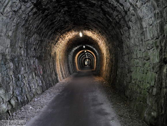 Cycling Route Parenzana - Salet Tunnel