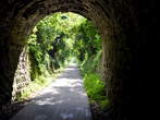 Izola-Portoroz - Exit from the tunnel 