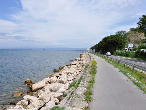 Obalna kolesarska pot v Sloveniji