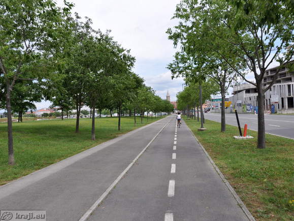 Kolesarska steza v Kopru