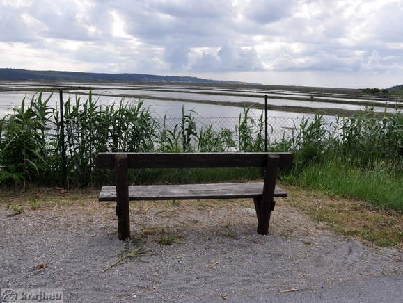 Klop z razgledom na soline