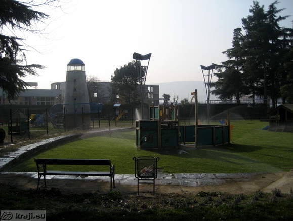 Children's playground at Vojkovo nabrezje Children's playground at Vojkovo nabrezje