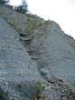 Strunjan Nature Reserve - Bay of St. Cross (Moon Bay) - Flysch cliff 
