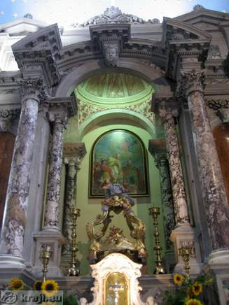Upper part of altar