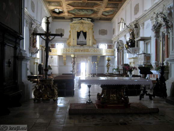 View to the entrance