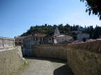 Views - View of the Town Walls from Adamic Street 