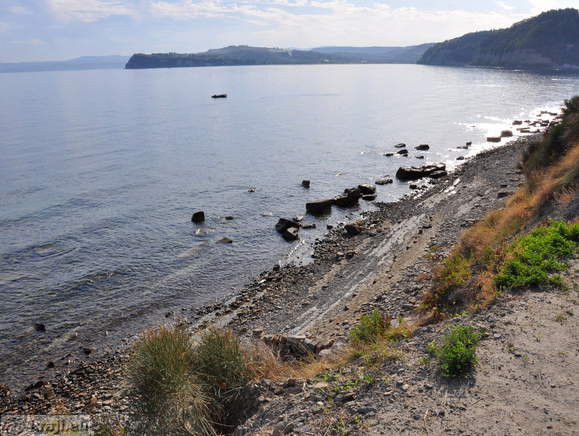 Plaža pod klifom v Piranu Plaža pod klifom v Piranu