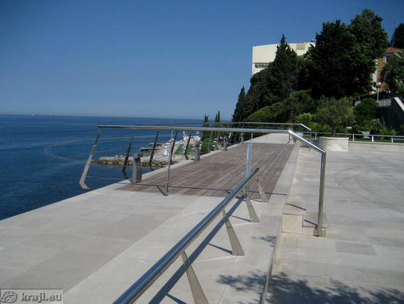 Pogled na razgledno ploščad