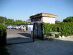 Bernardin Beach - Parking place and entrance to the beach 