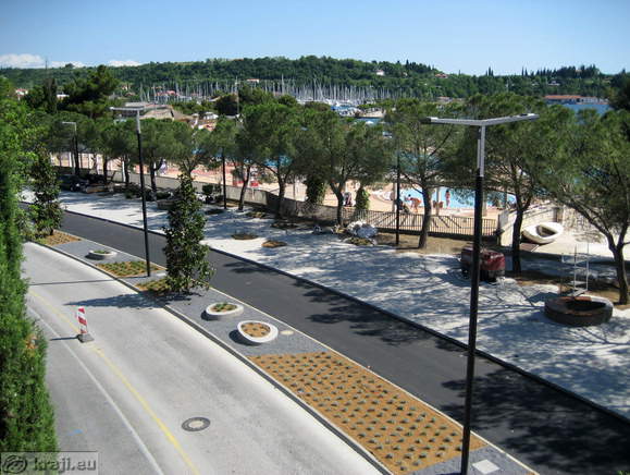 Glavna obalna cesta skozi Portorož