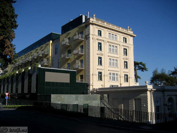 Back part of Palace Hotel