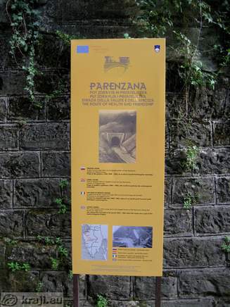 Portoroz - Eisenbahntunnel auf der Strecke Triest - Porec (Parenzana)
