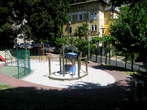 Sencna pot - Children playground in the bottom part of Sencna pot 