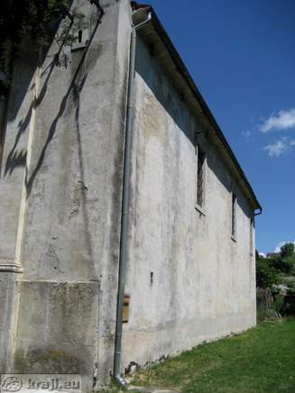 View of the church from the southeast side