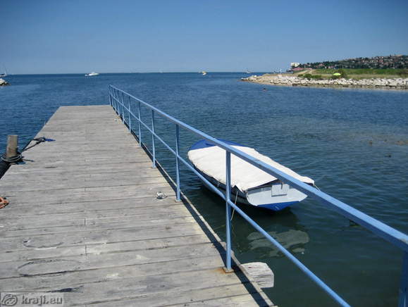 Pier between Seca Cape and St. Bartholomew Channel