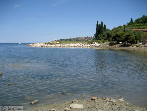 Seca Cape between Portoroz and Secovlje Salt-pans