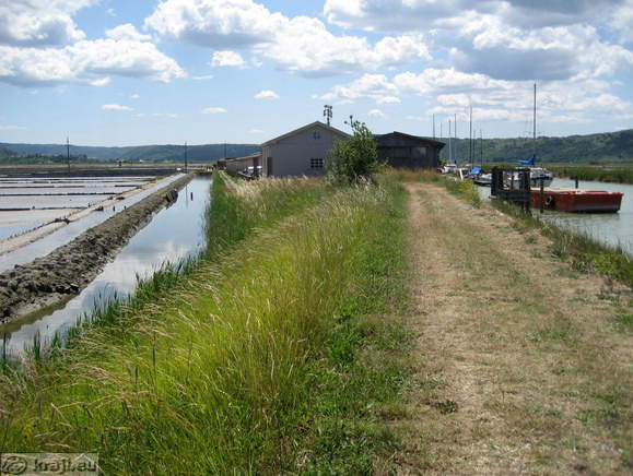 View of the Park's Administration and Visitors' Centre Secovlje Salina Nature Park