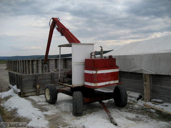 Vechicle in Secovlje salt-pans