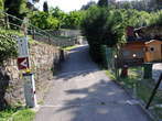 Camp Strunjan - Road to the camp in Strunjan 