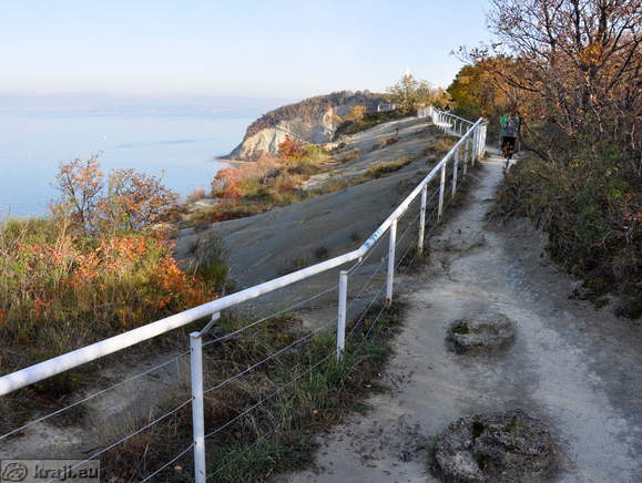 Pfad über Strunjan Kliff