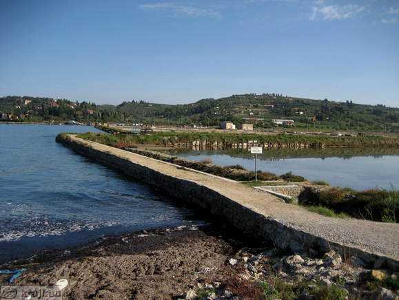 Prihod do solin s smeri hotela Salinera