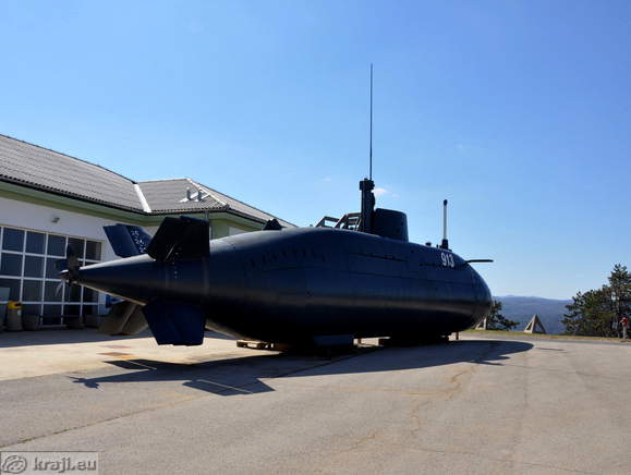 Der Park der Militärgeschichte Pivka - U-Boot