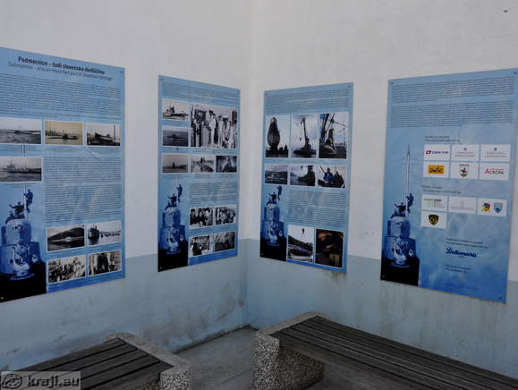 Der Park der Militärgeschichte Pivka - U-Boot