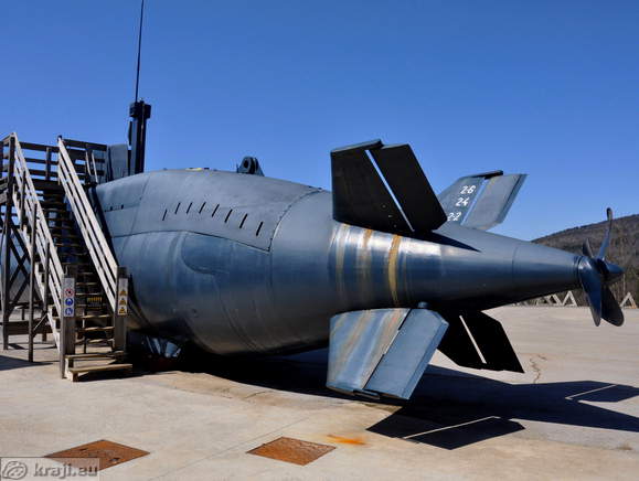 Der Park der Militärgeschichte Pivka - U-Boot