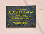 Pivka - Spominska plošča - Ludovika Kalan (1900 - 1983) 