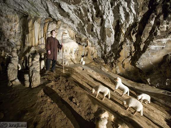 Höhle von Postojna - Krippen