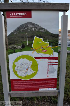 Informativna tabla -  KS Razdrto