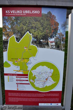 Informativna tabla - KS Veliko Ubeljsko